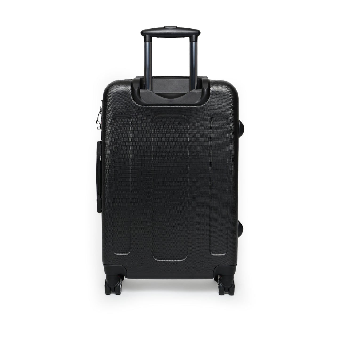 Colorful Cityscape Suitcase - Travel in Style with Vintage Phone Booth Design