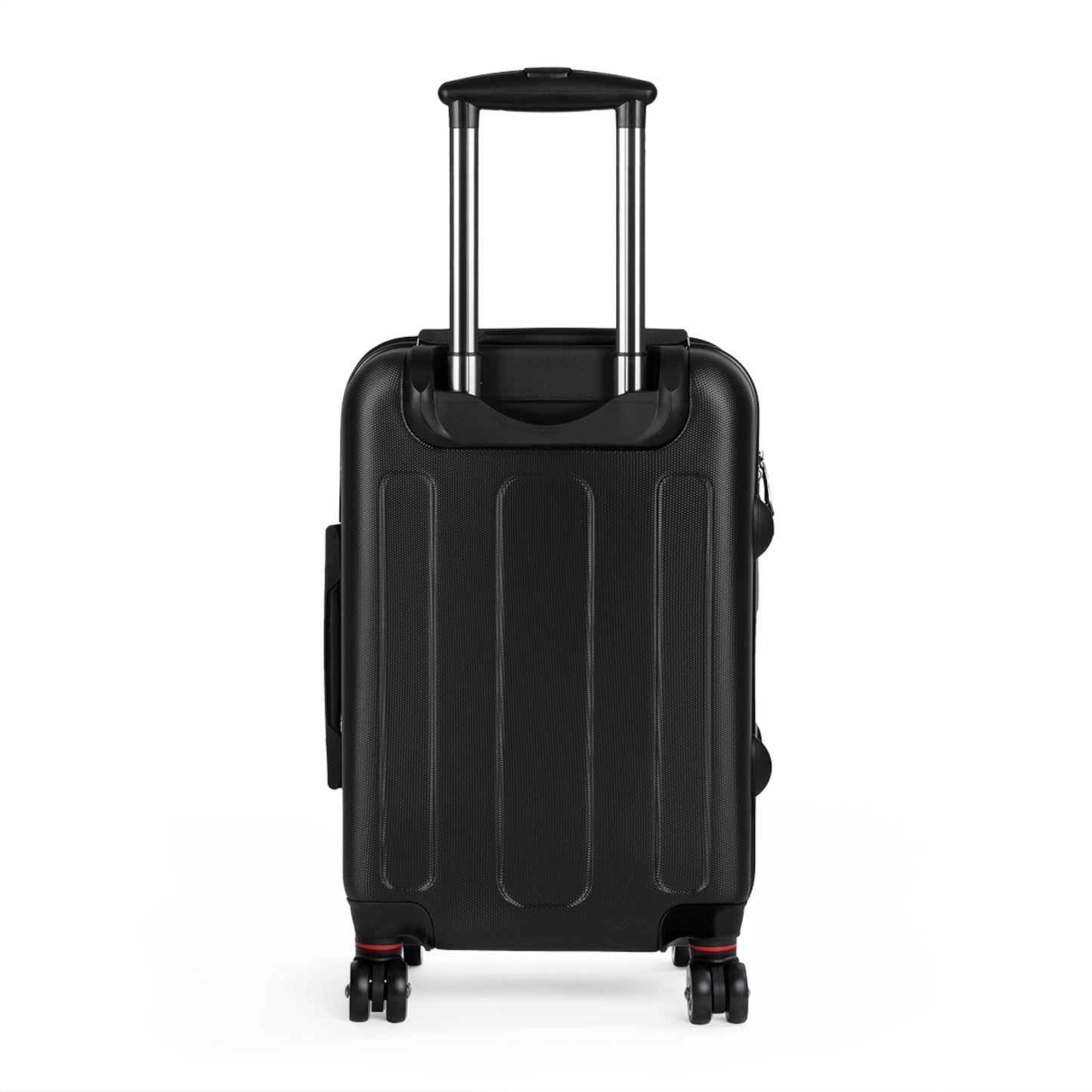 Colorful Cityscape Suitcase - Travel in Style with Vintage Phone Booth Design
